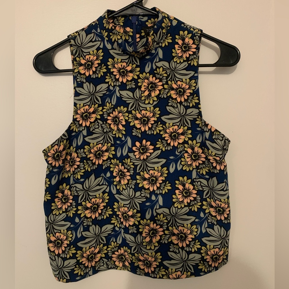 Topshop Halter Top Blouse
